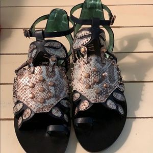 Ivy Kirzhner sandals. Never worn, size 9.